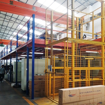 8 tonnes de stockage de plates-formes de mezzanine tracent la mezzanine en acier industrielle