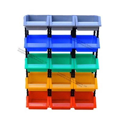 50kg grand Front Storage Bins ouvert empilable