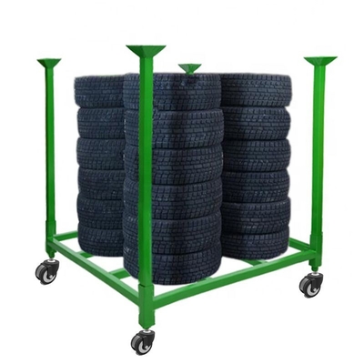 Support empilable 2000kg de pneu de vert de GV