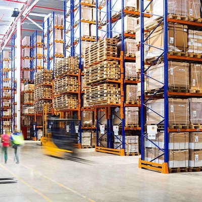 la logistique 5000kg étire le système sélectif de défilement ligne par ligne de palette de quatre couches